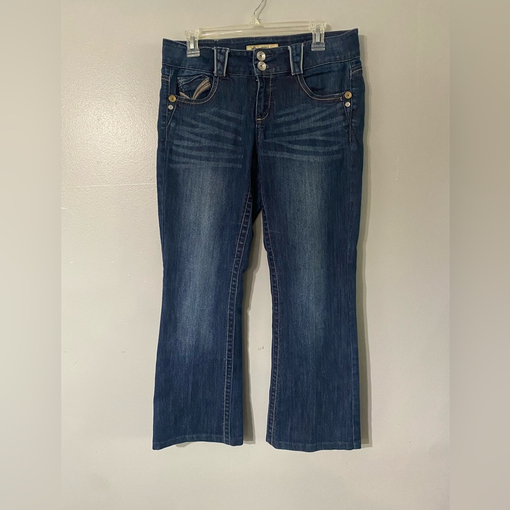 Democracy boot cut size 8 jeans blue